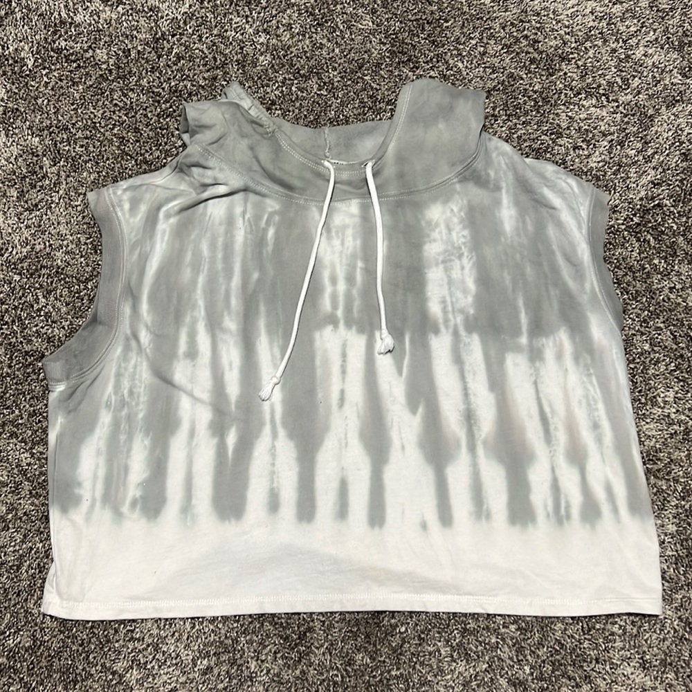 Grey & white Marble pullover